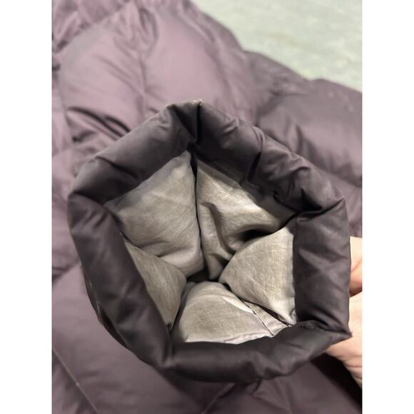 The North Face 600 Goose Down Parka Jacket Long Purple Women’s Size Medium - Picture 6 of 14